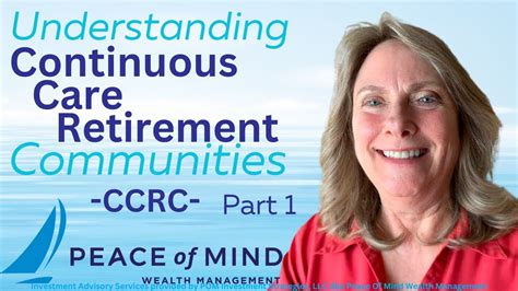 Understanding Continuous Care Retirement Communities Ccrc Part 1
