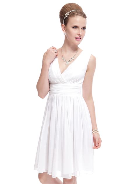 Ever Pretty Short Bridesmaid Dress Chiffon V Neck Cocktail Party Dresses 03989 Ebay