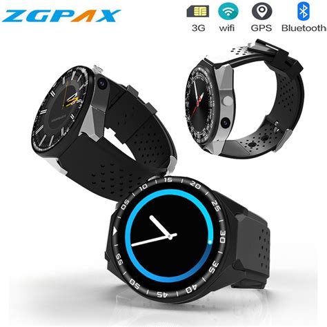 2018 New Zgpax S99c 3g Smartwatch Phone Android 51 Mtk6580 Quad Core