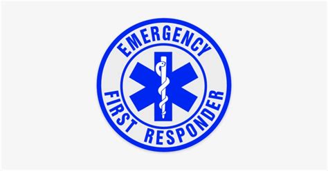 Car Window Sticker First Responders Logo Png Transparent Png