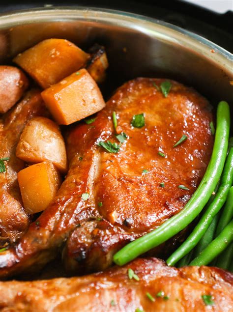 Instant pot frozen pork cooking times: Instant Pot Frozen Pork Chops Recipes / Instant Pot Bbq Pork Chops Recipe Easy Dinner Idea ...