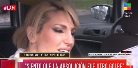 vicky xipolitakis rompió el silencio tras haber perdido el juicio por violencia de género contra