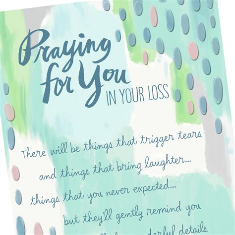 Praying For You In Your Loss Religious Sympathy Card Greeting Cards Hallmark