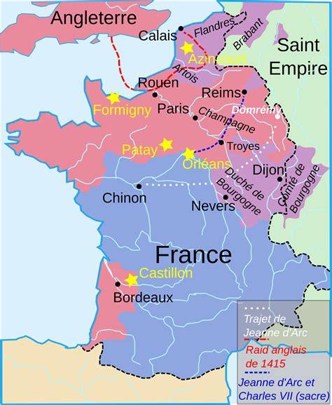 Early France Map French History European History World History