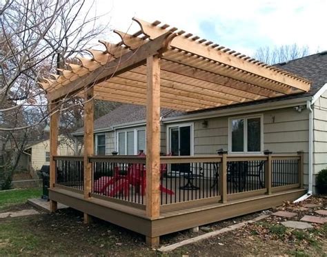 Image Result For Adding A Roof To An Existing Deck Outdoor Pergola