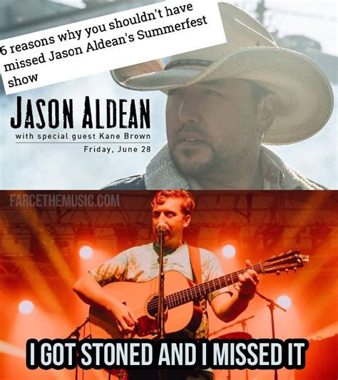 Farce The Music More Monday Memes Jason Aldean Tyler Childers Lee