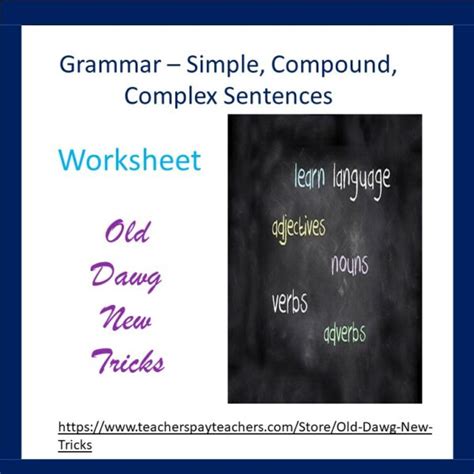 Simple Compound Complex Sentences Worksheet Made By Teachers