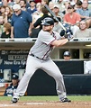 Brian McCann with the Atlanta Braves, catcher. | Atlanta braves ...