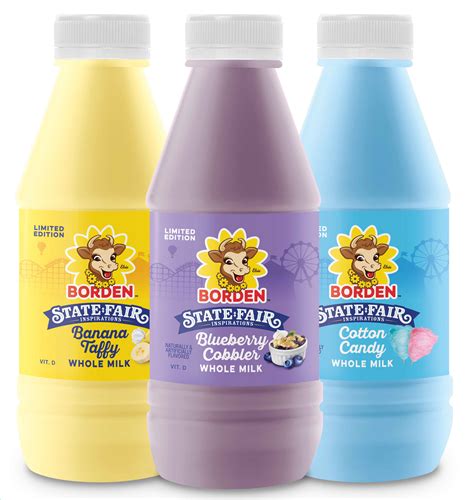 Borden Dairy Joins State Fair Of Texas Wacky Food Lineup With Fun Flavored Milks Borden Dairy