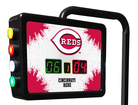 Cincinnati Reds Electronic Shuffleboard Scoreboard Cincinnati Reds