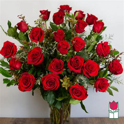 Beretanias Extra Long Stem Red Rose Masterpiece 30 Larger Flowers