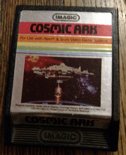 Cosmic Ark By Imagic Game Atari 2600 1982 Ebay