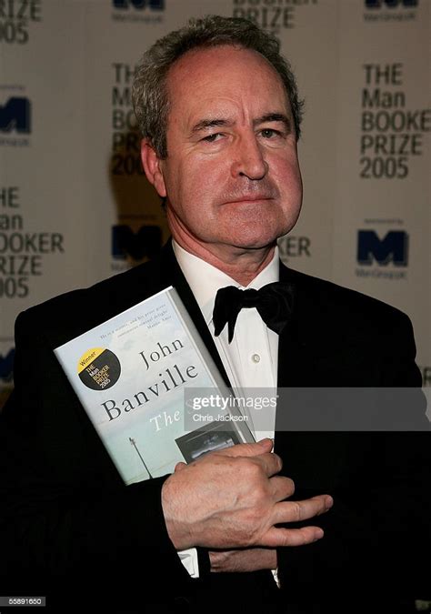 Author John Banville Poses With His Book The Sea Which Won The Man News Photo Getty Images