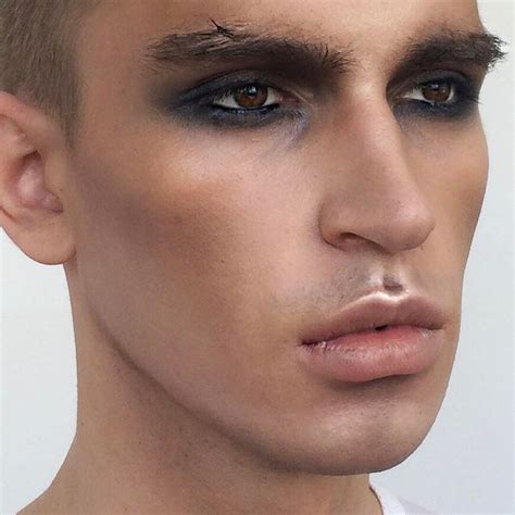 Pin By Sarah Bauman On Portrait Photography Male Makeup Smoky Eye