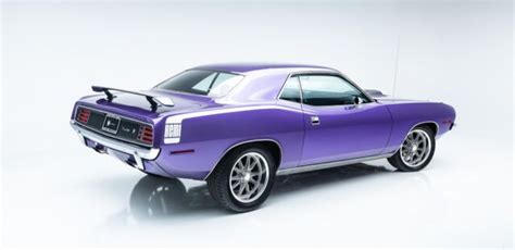 1970 Plymouth Cuda 50951 Miles Plum Crazy Purple Coupe 528 Cid Manual