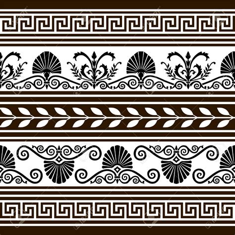 23 Greek Ornament Mosaic Patterns Patterns Design Trends