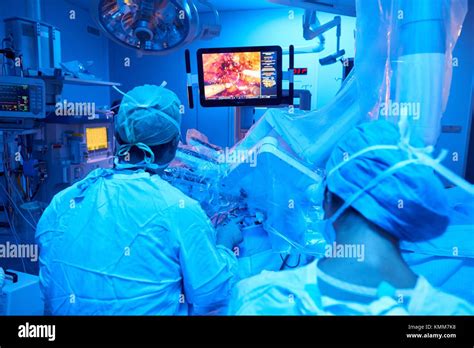 Surgical Treatment Of Prostate Cancer Radical Prostatectomy Da Vinci Surgical Robot Team Of