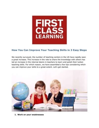 How You Can Improve Your Teaching Skills In 3 Easy Steps