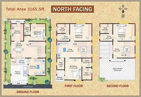 Vastu Shastra House Plan North Facing Vastu House Home Design Plans