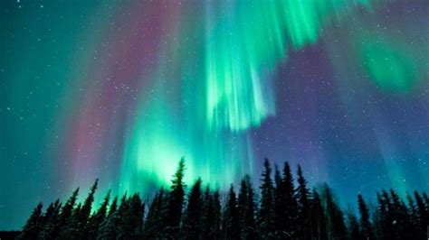 El Espectáculo De Las Auroras Boreales Filmado Con Tecnología 4k