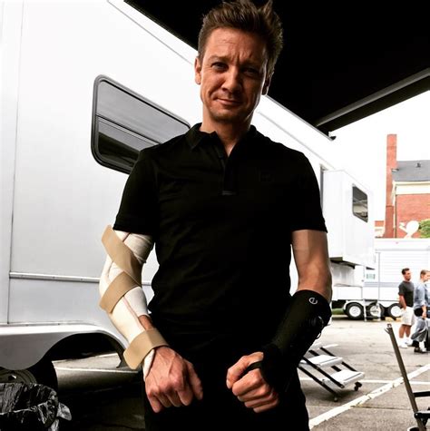 Jeremy Renner Fractures Both Arms During Movie Stunt Gone Awry See