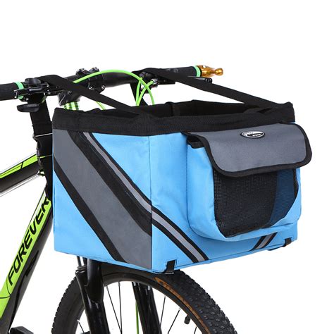 Check out our range of bike baskets for dogs online at basil. Bicycle Handlebar Basket Bike Front Bag Box Pet Dog Cat ...