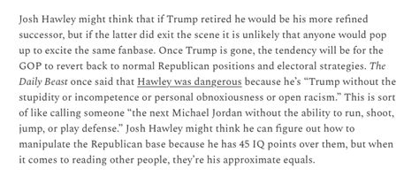 Richard Hanania On Twitter The Daily Beast Once Said That Hawley Was