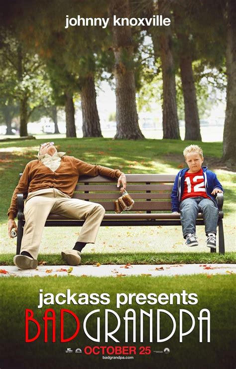 Jackass Presents Bad Grandpa 2013 Poster 1 Trailer Addict
