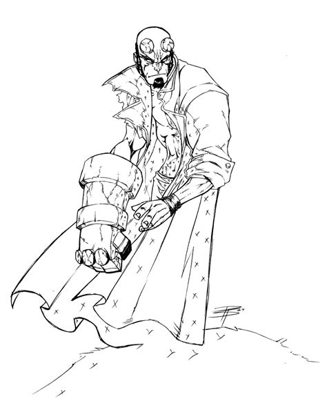 Hellboy Sketch By Fooray On Deviantart