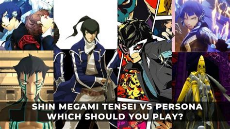 Shin Megami Tensei Vs Persona Which Should You Play Keengamer