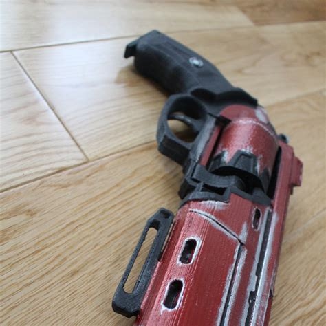 3d print of duke mk 44 hand cannon from destiny by saxonzs
