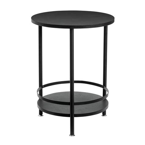 Round Nightstand Black 51 Bedside Tables That Blend Convenience And