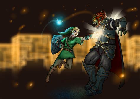 Link Vs Ganondorf By Nightgrowler On Deviantart