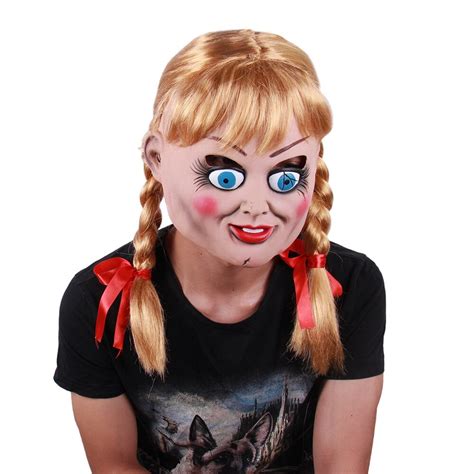 Annabelle Horror Movie Character Mask