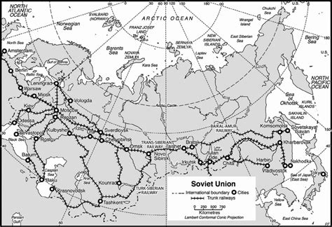 Trans Siberian Railway Map Photos