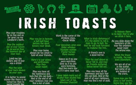 st patricks day poster irish drinks and toasts instant digital download printable etsy canada
