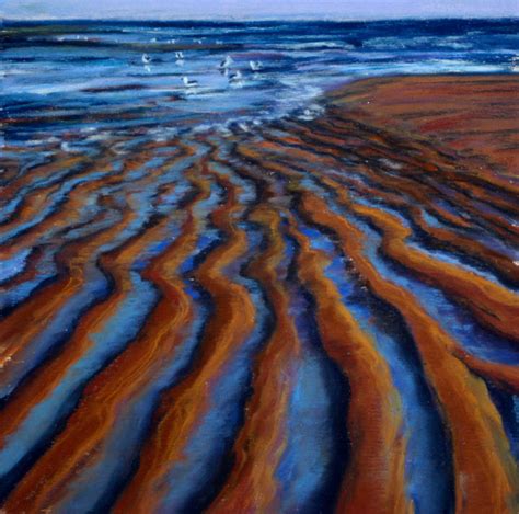 Jill Bates Pastels The Art Of Low Tide