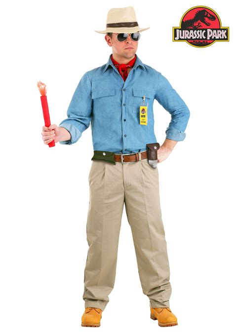 Jurassic Park Dr Grant Costume For Men