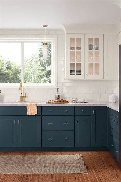 39 Nice Dark Blue Kitchen Cabinets With Luxurious Accent Sweetyhomee