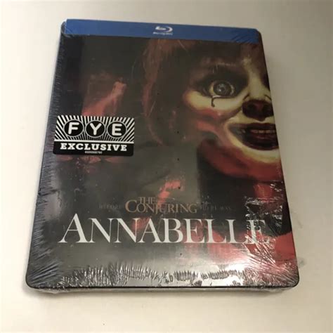 Annabelle Blu Ray Steelbook Limited Edition Exclusive Horror The