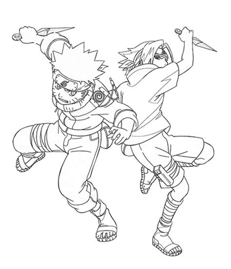 Naruto vs sasuke anime coloring pages for kids, printable free. Sasuke Coloring Pages at GetDrawings | Free download