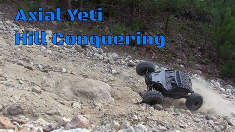 Insane Axial Yeti Off Road Hill Climb On 3 Wheels 😂 Youtube