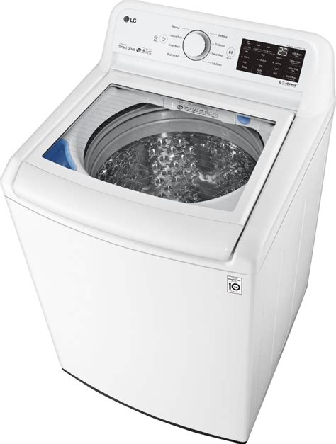 Lg 45 Cu Ft 8 Cycle High Efficiency Top Load Washer With 6motion