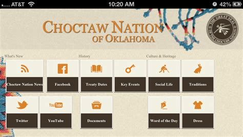 Choctaw Nation Of Oklahoma Mobile App By Choctaw Nation Of Oklahoma