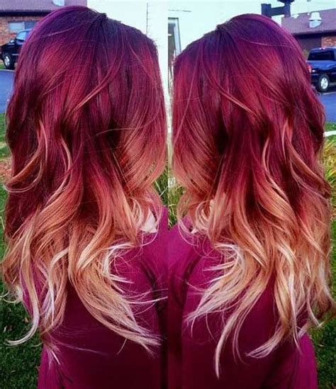 34 Best Pictures Ombre Hair Red To Blonde How To Go From Red Hair To