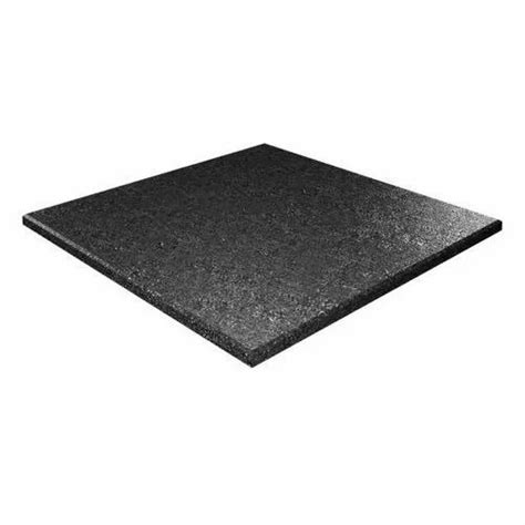 Black Matte Heat Resistant Flooring Rubber Tiles At Rs 70square Feet