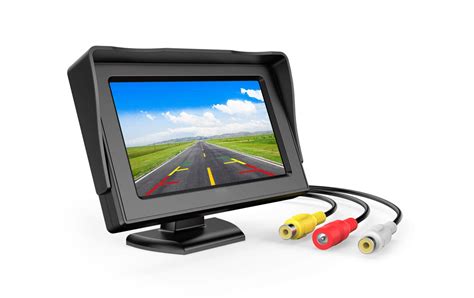 Car Rear View Lcd Monitor With Camera La Car Accessories