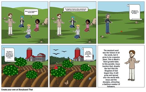 The Parable Of The Mustard Seed Storyboard By J P Kni