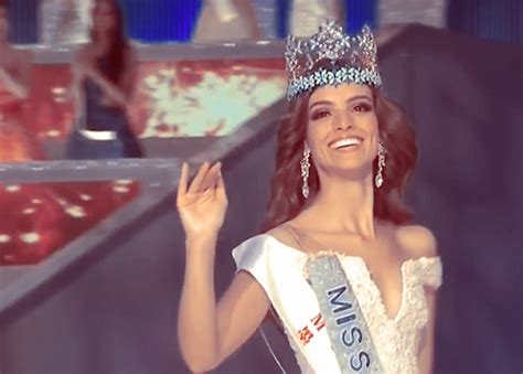 Miss World 2018 Is Mexicos Vanessa Ponce De Leon