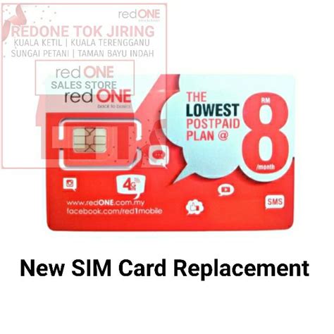 Kad pengenalan malaysia), is the compulsory identity card for malaysian citizens aged 12 and above. redONE Postpaid New SIM Card Replacement | redONE ...